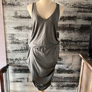 NWT Nordstrom Stem Mid Medium Heather Grey Dress